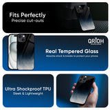 Black Aura Glass Case for Apple iPhone 16e