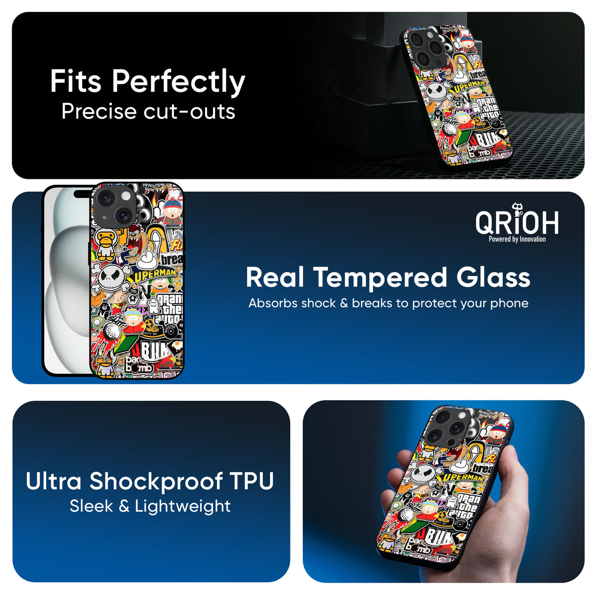 Boosted Glass Case for iPhone 17