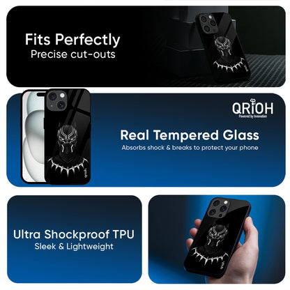 Dark Superhero Glass Case for Apple iPhone 17e