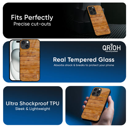 Timberwood Glass Case for Apple iPhone 17e