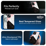 Marble Collage Art Glass Case For Apple iPhone 16e