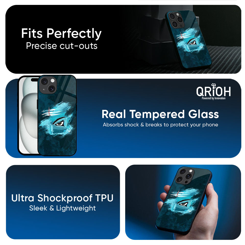 Power Of Trinetra Glass Case For Apple iPhone 17e