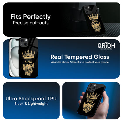 King Life Glass Case For iPhone 17