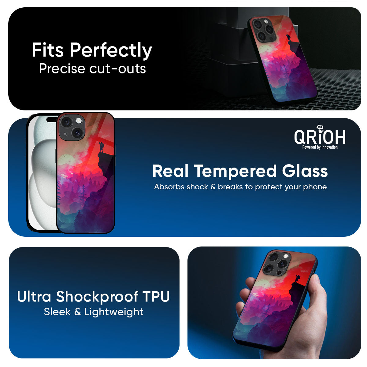 Dream So High Glass Case For iPhone 17