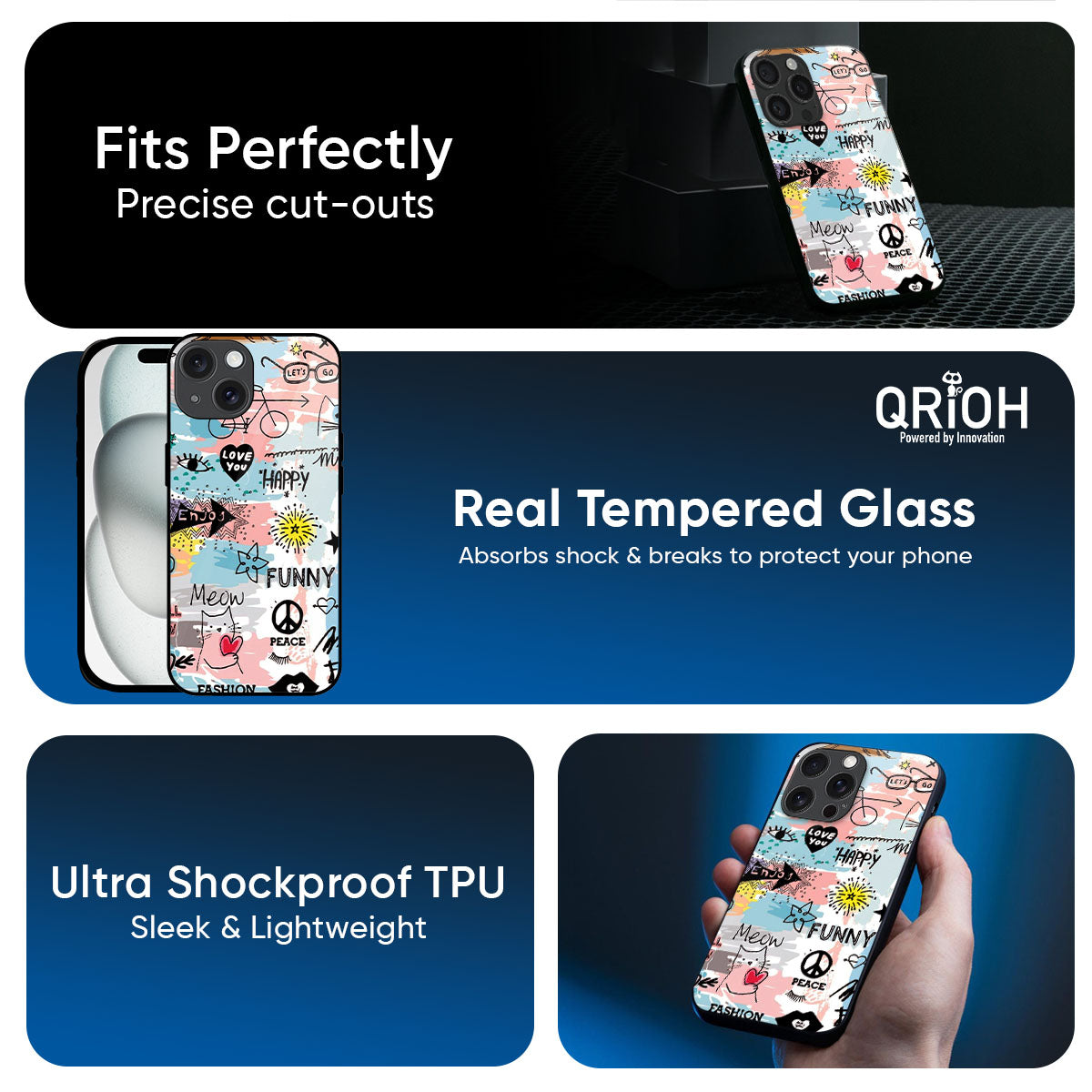 Just For You Glass Case For iPhone 17