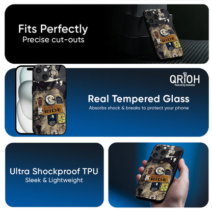 Ride Mode On Glass Case for Apple iPhone 17e