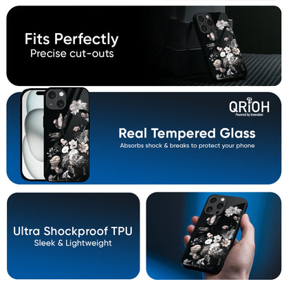 Artistic Mural Glass Case for iPhone 17