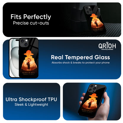 Luffy One Piece Glass Case for Apple iPhone 17e