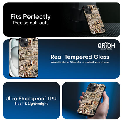 Dead Or Alive Glass Case for iPhone 17