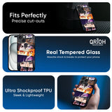 Anime Eyes Glass Case for Apple iPhone 16e