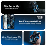 Cloudy Dust Glass Case for Apple iPhone 16e