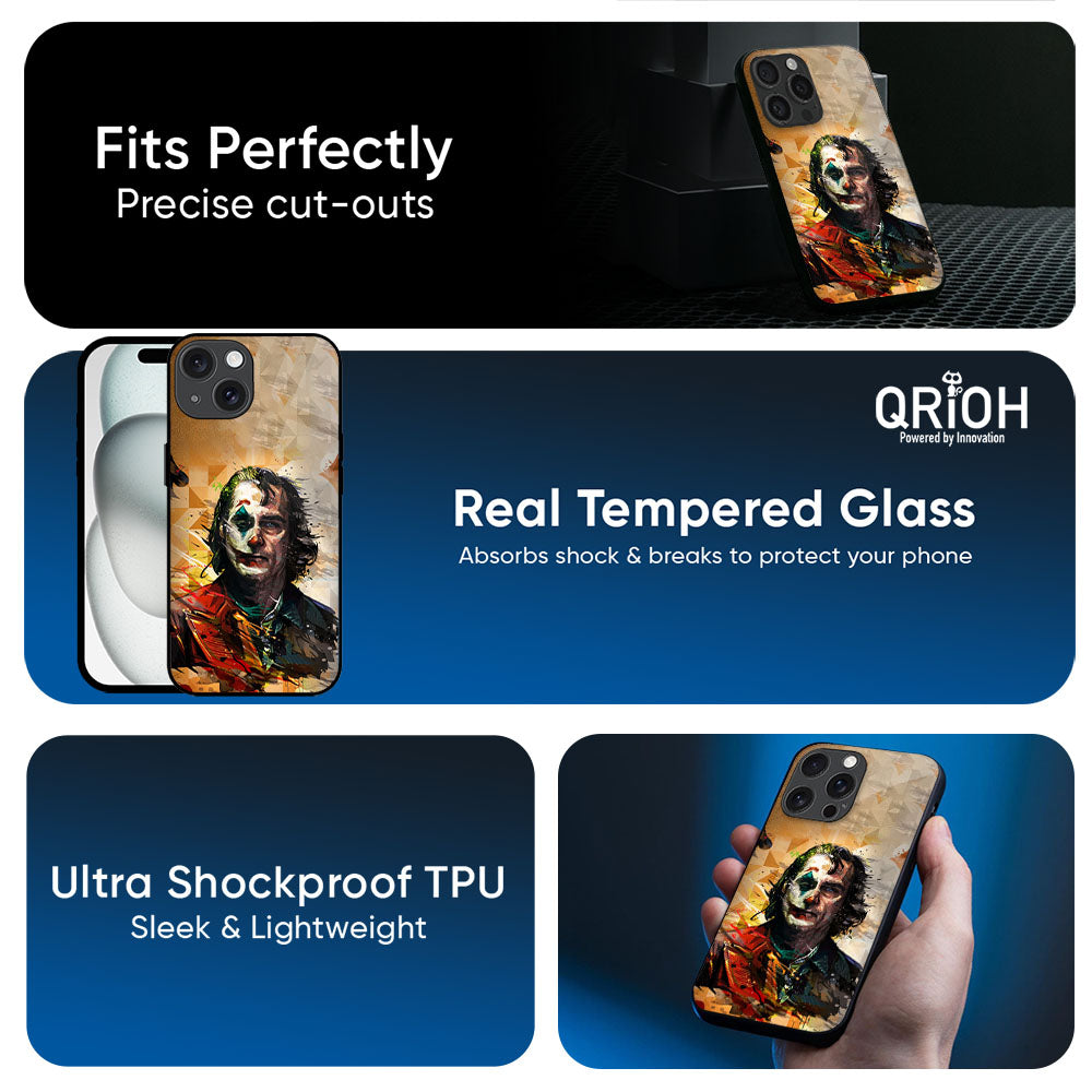 Psycho Villain Glass Case for Apple iPhone 17e