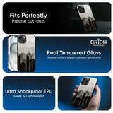 Tricolor Pattern Glass Case for Apple iPhone 16e