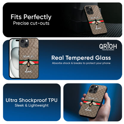 Blind For Love Glass Case for Apple iPhone 17e