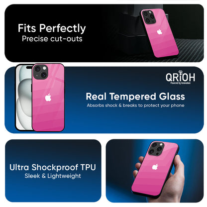 Pink Ribbon Caddy Glass Case for Apple iPhone 17e