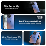 Blue Aura Glass Case for Apple iPhone 16e