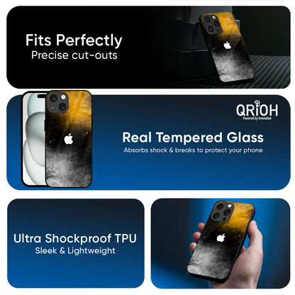 Gold Gradient Glass Case for Apple iPhone 17e