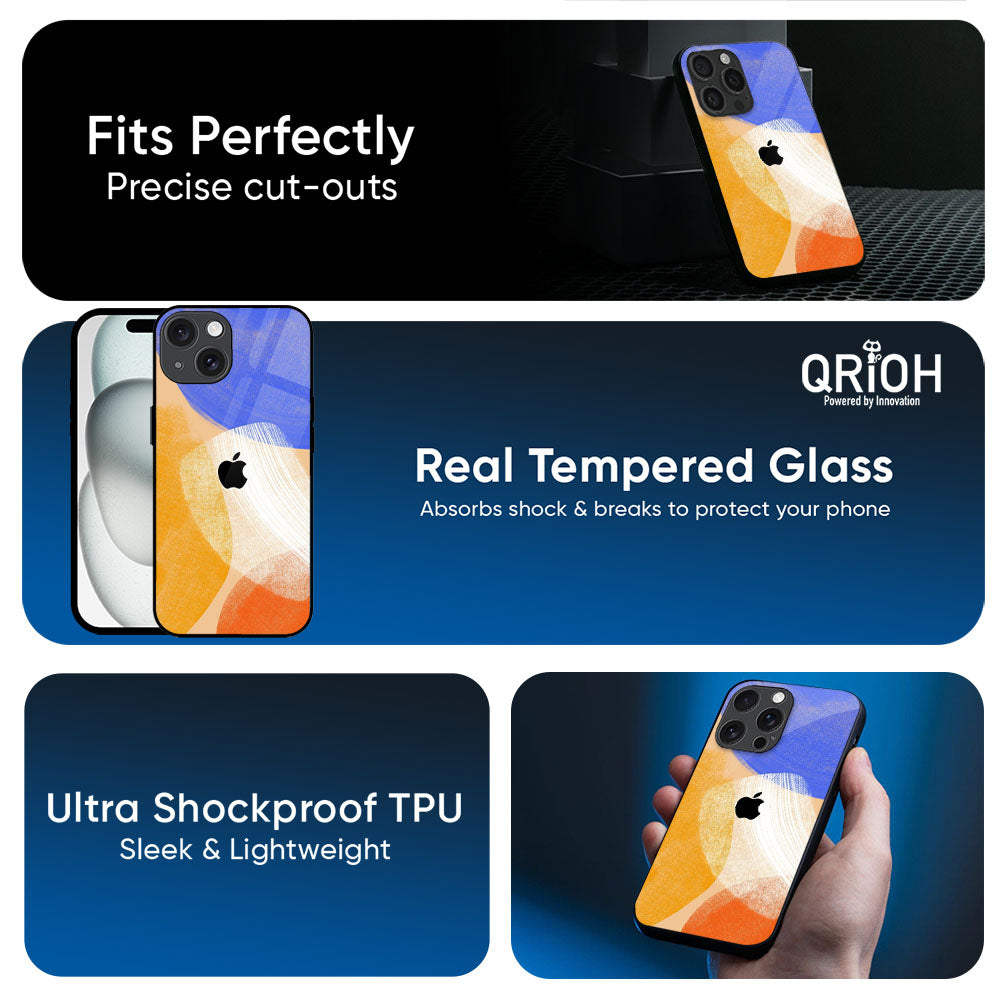 Creative Canvas Glass Case for Apple iPhone 17e