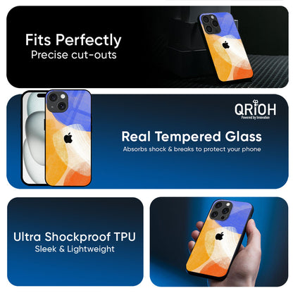 Creative Canvas Glass Case for Apple iPhone 17e