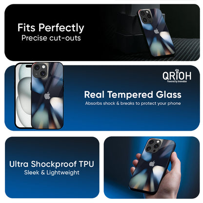Colorful Illusion Glass Case for Apple iPhone 17e