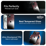 Soft Blur Glass Case for Apple iPhone 16e