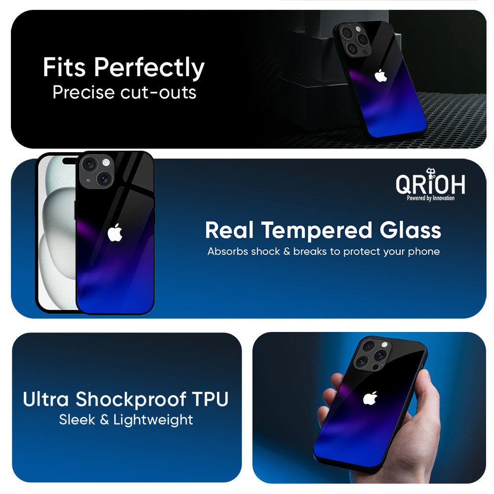 Black Onyx Glass Case for Apple iPhone 17e