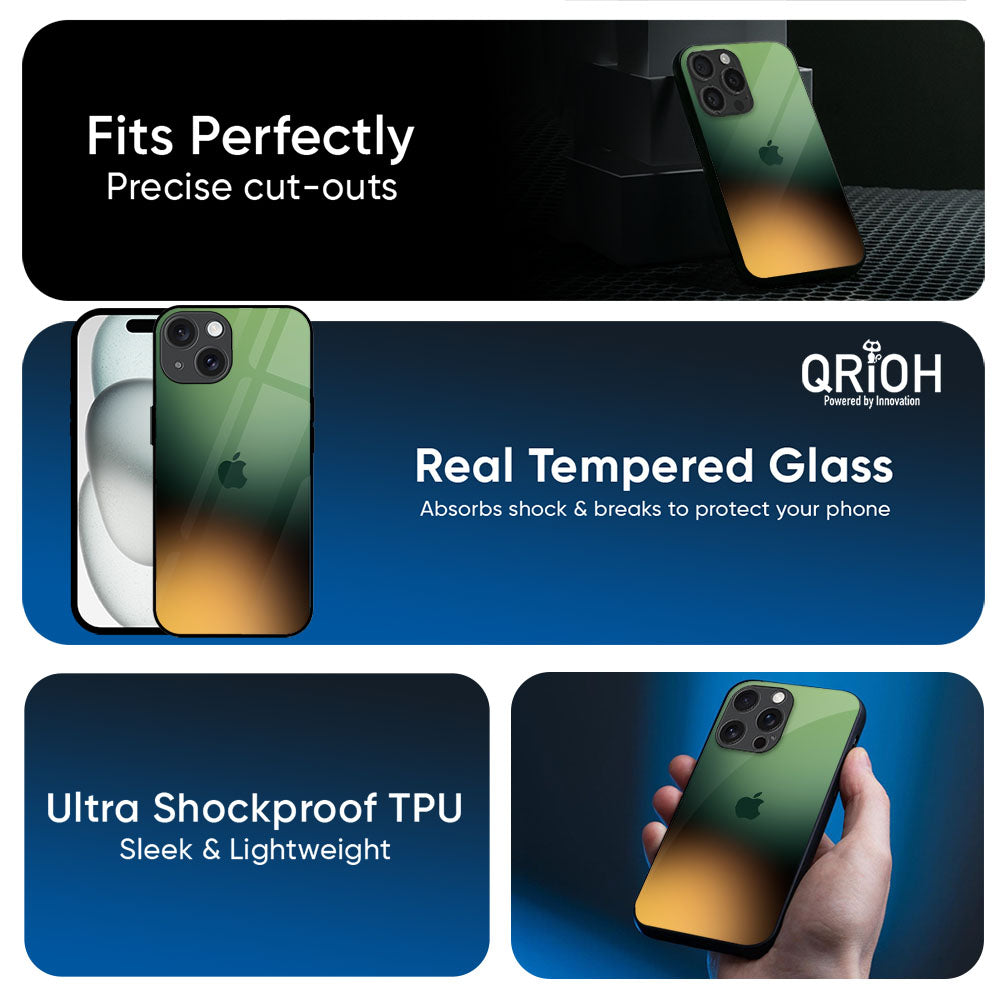 Blurry Forest Glass Case for Apple iPhone 17e