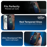 Rusty Gradient Glass Case for iPhone 17 Air
