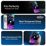 Brushy Color Glass Case for Apple iPhone 17e