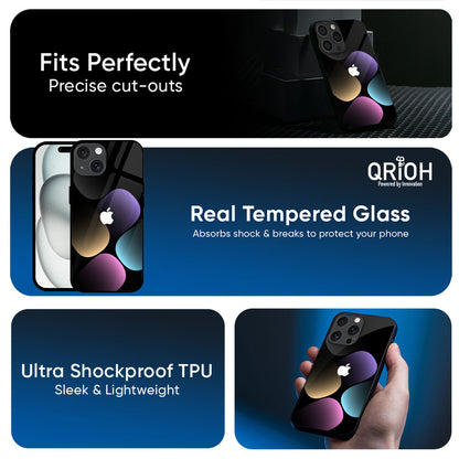Color Icon Glass Case for Apple iPhone 17e