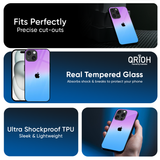Unicorn Pattern Glass Case for iPhone 17 Air