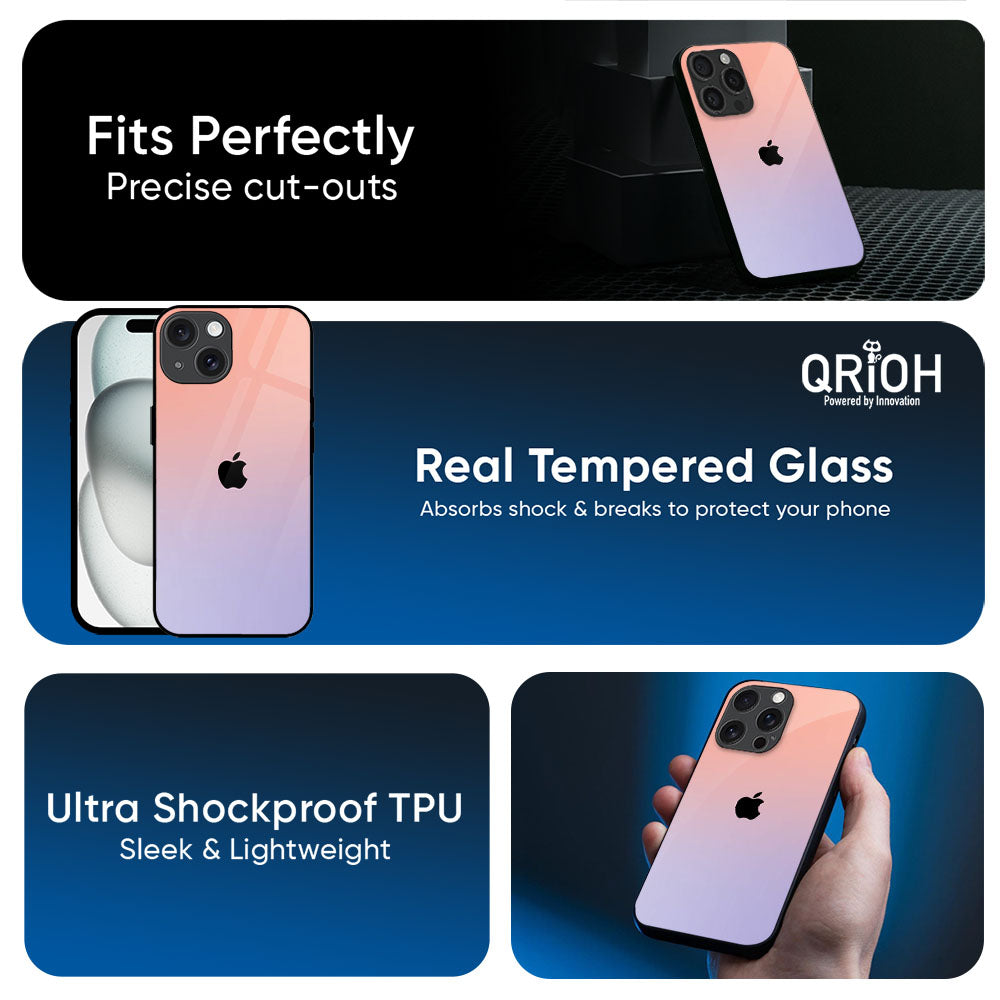 Dawn Gradient Glass Case for Apple iPhone 17e