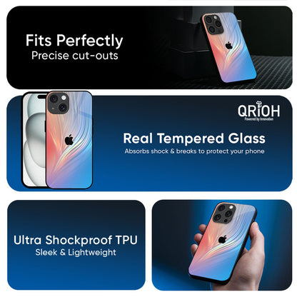 Mystic Aurora Glass Case for Apple iPhone 17e