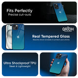 Celestial Blue Glass Case For Apple iPhone 17e