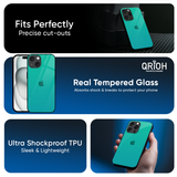 Cuba Blue Glass Case For iPhone 17 Air