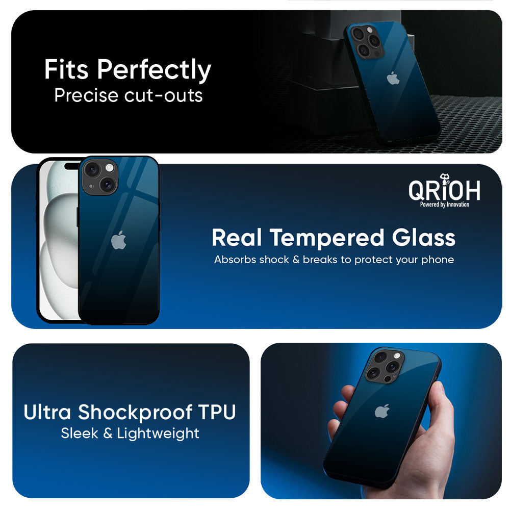 Sailor Blue Glass Case For Apple iPhone 17e