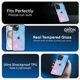 Mixed Watercolor Glass Case for iPhone 17 Air