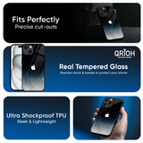Aesthetic Sky Glass Case for Apple iPhone 16e