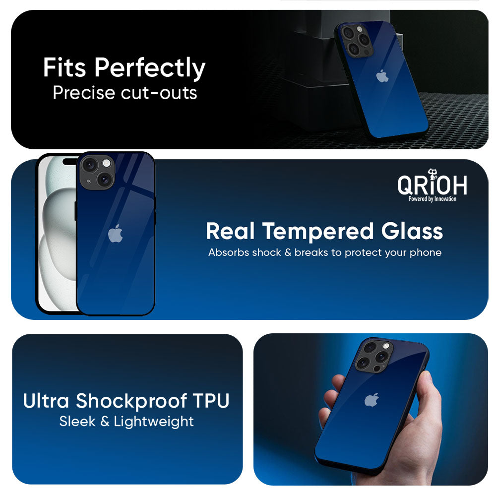 Very Blue Glass Case for Apple iPhone 17e