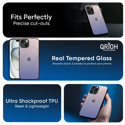 Rose Hue Glass Case for Apple iPhone 17e