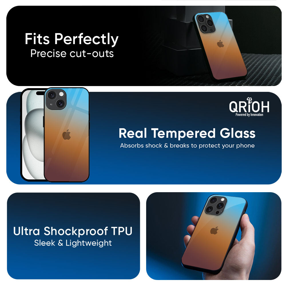 Rich Brown Glass Case for Apple iPhone 17e