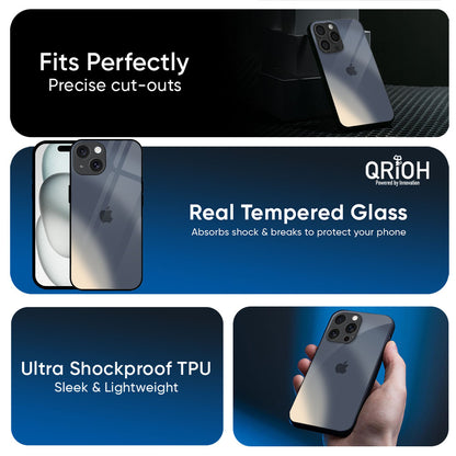 Metallic Gradient Glass Case for Apple iPhone 17e