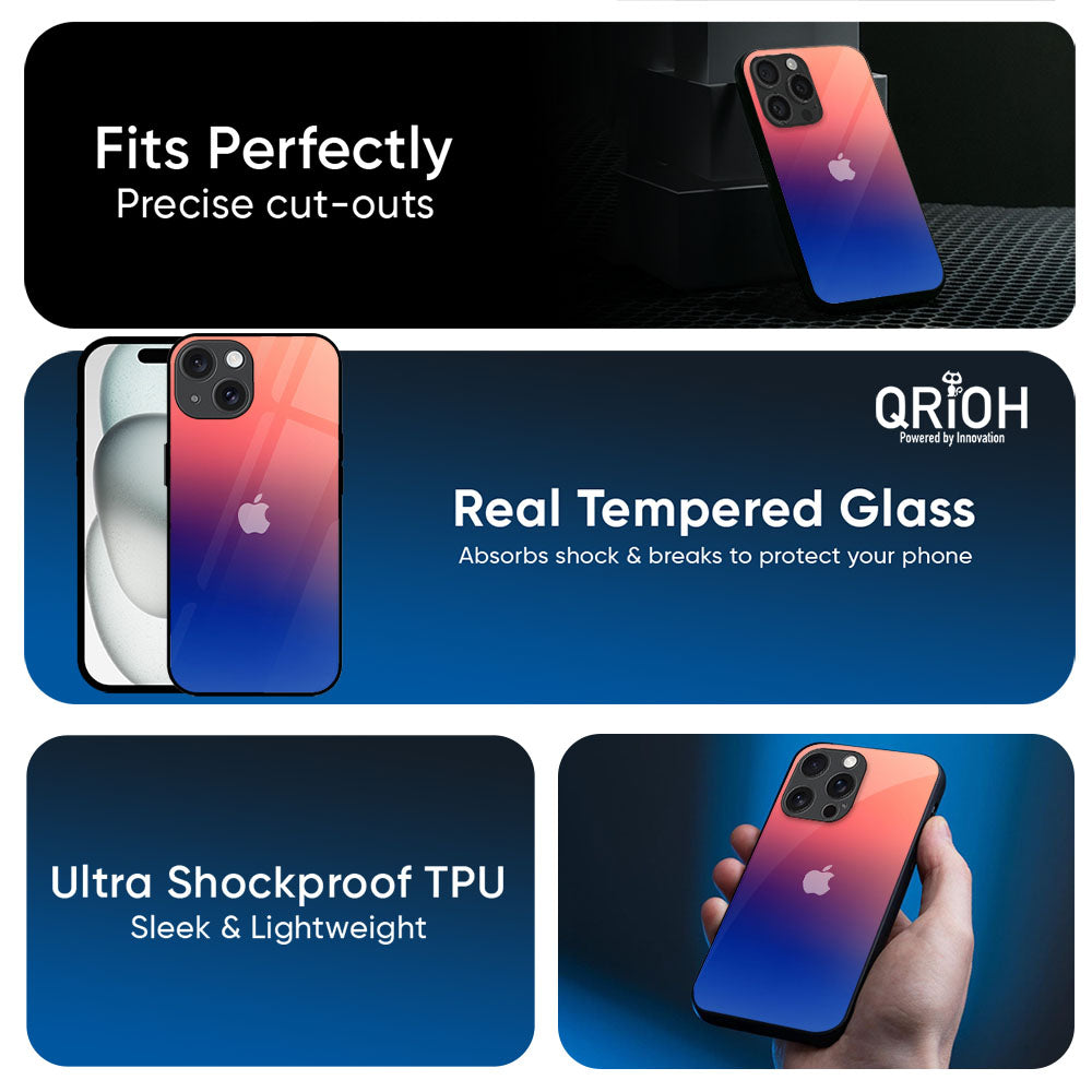 Dual Magical Tone Glass Case for Apple iPhone 17e
