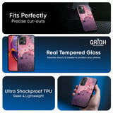 Space Doodles Glass Case for Motorola Edge G67 Power