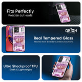 Stock Out Currency Glass Case for Motorola Edge 50 Fusion 5G