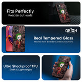 Joker Cartoon Glass Case for Motorola Edge 50 Fusion 5G