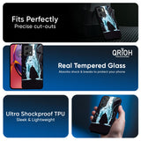 Dark Man In Cave Glass Case for Motorola Edge G67 Power