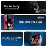 Rose Flower Bunch Art Glass Case for Motorola Edge 60 Fusion 5G