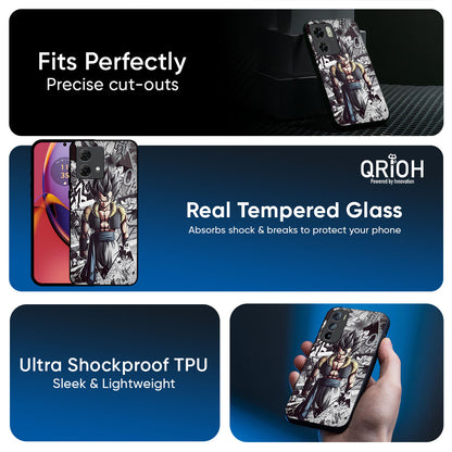 Dragon Anime Art Glass Case for Motorola G05
