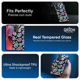 Acid Smile Glass Case for Motorola G05